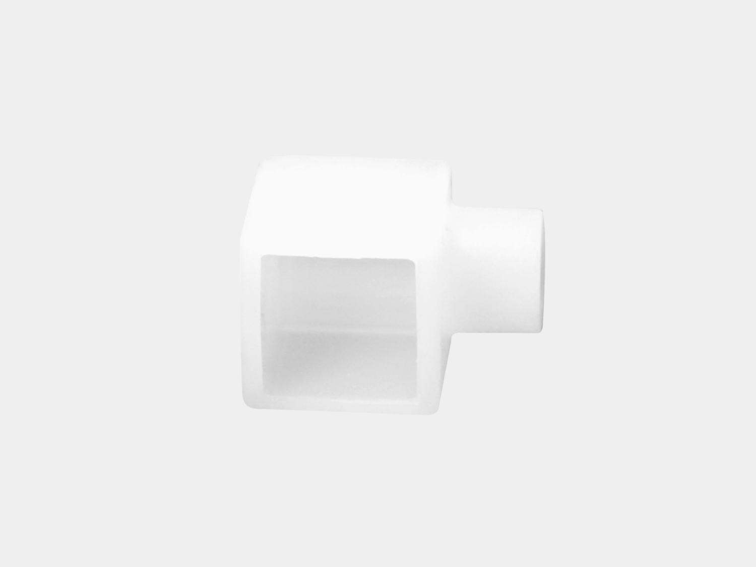 Заглушка с боковым выводом провода для ленты SWG SWG-WL2120 END-WL0808-C