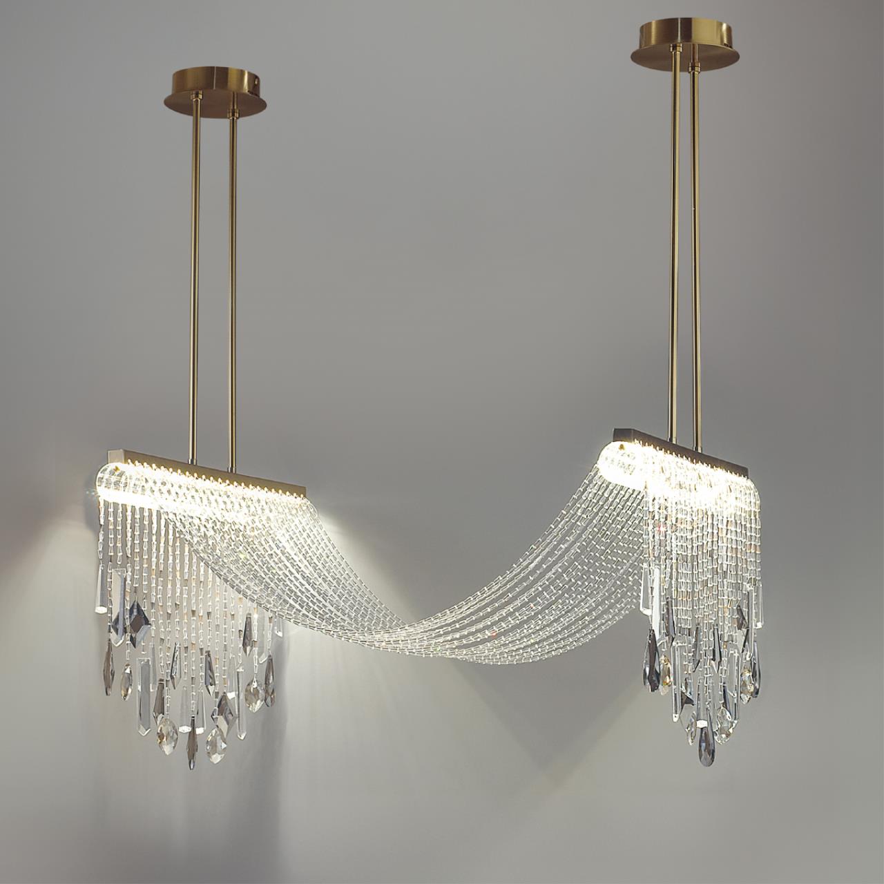 Люстра на штанге светодиодная Odeon Light AFINA 5420/48L