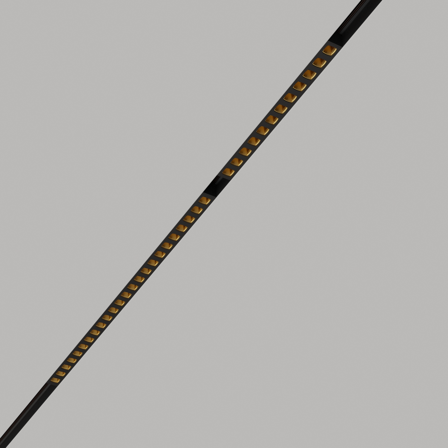 Трековый магнитный светильник светодиодный Ledron Sagi-style-568-0-10V-Black-Gold-4000K