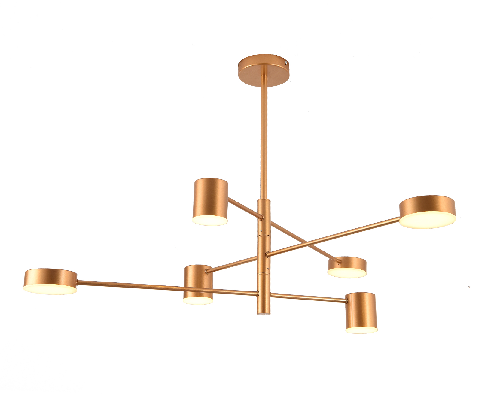 Люстра на штанге светодиодная Kink Light Мекли 07650-6,33(3000K) 00019006