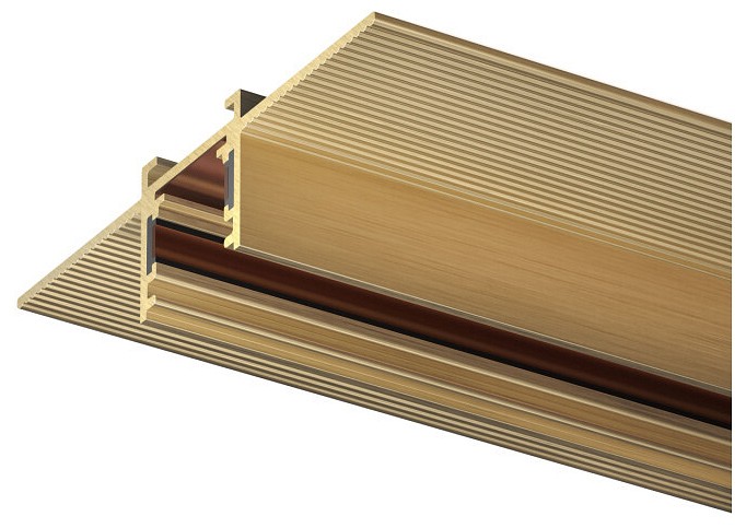 Шинопровод однофазный встраиваемый Denkirs SHINE HIDE TR5702-SB