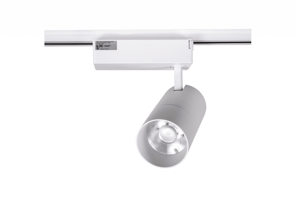 Трековый однофазный светильник SWG TL28-WH-30-WW 005731