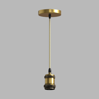 Светильник подвесной Ledron Retro-svetilmznik-Brass