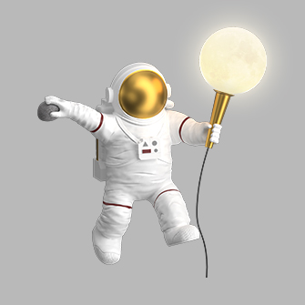 Торшер светодиодный Ledron Astronaut-T2620