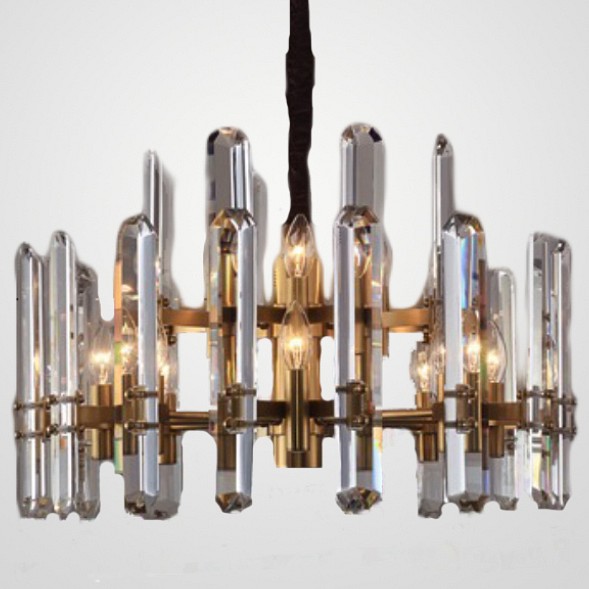 Люстра подвесная Imperiumloft RH BONNINGTON Chandelier natural brass D660 40,2056 186179-22 Люстра подвесная Imperiumloft RH BONNINGTON Chandelier natural brass D660 40,2056 186179-22