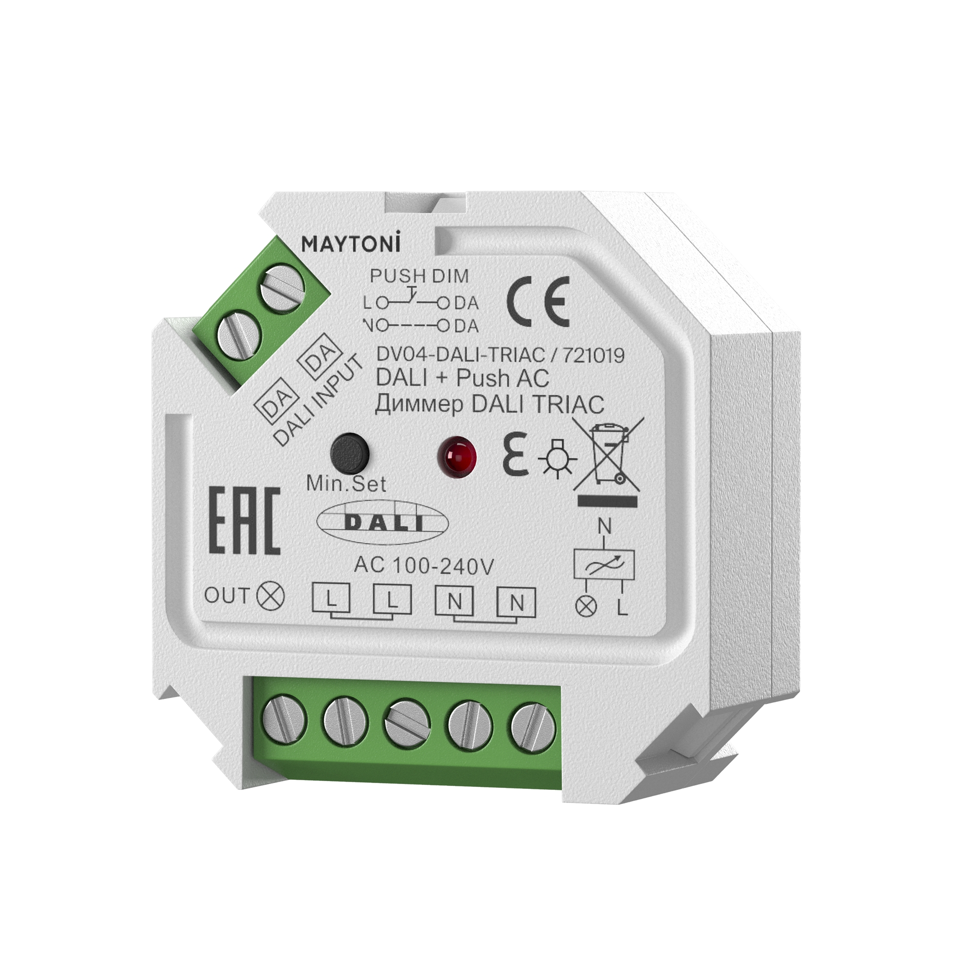 Диммер 400Вт DALI-TRIAC Maytoni Dali 721019
