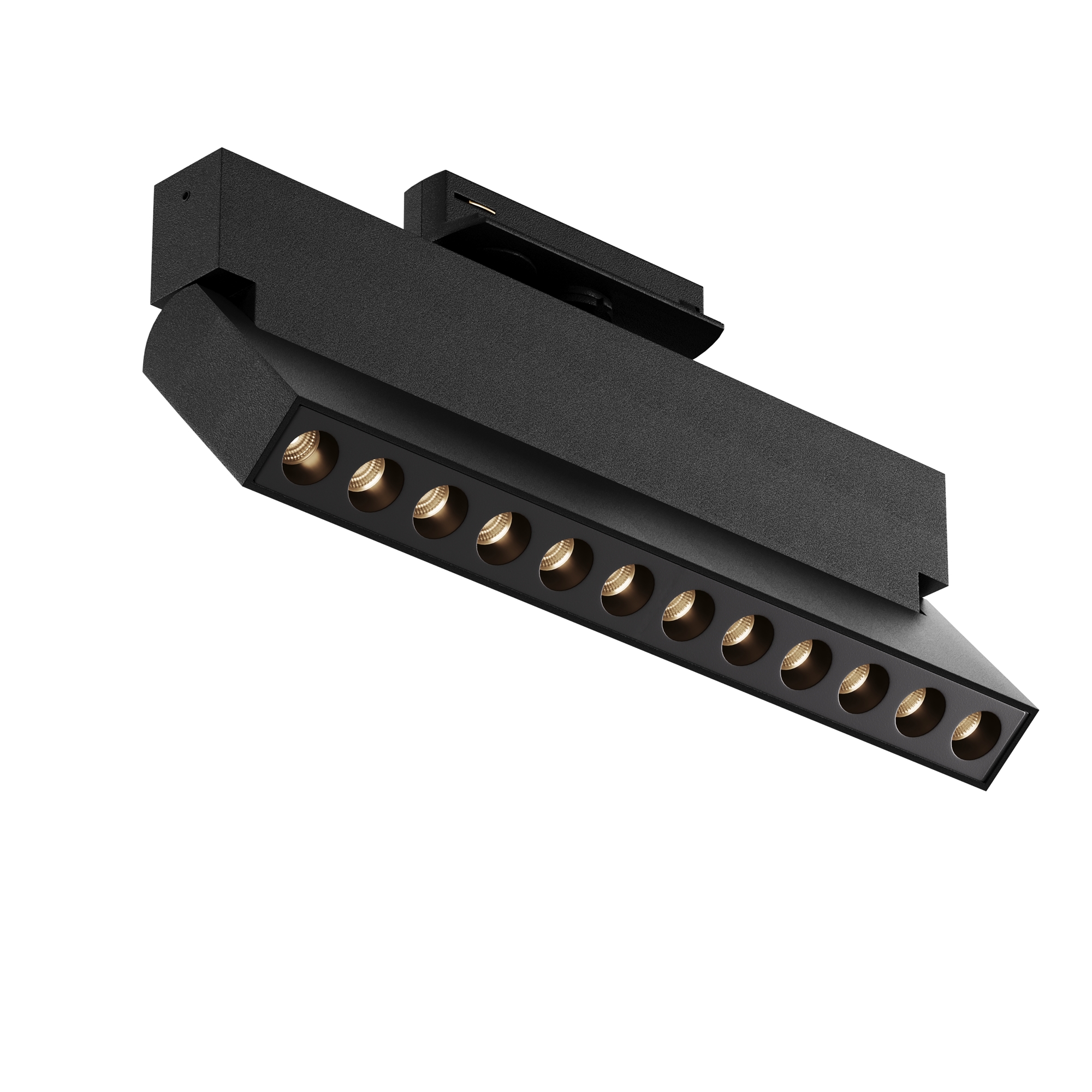 Трековый однофазный светодиодный светильник Maytoni Unity Points Rot TR224-1-12WCCT-M-B