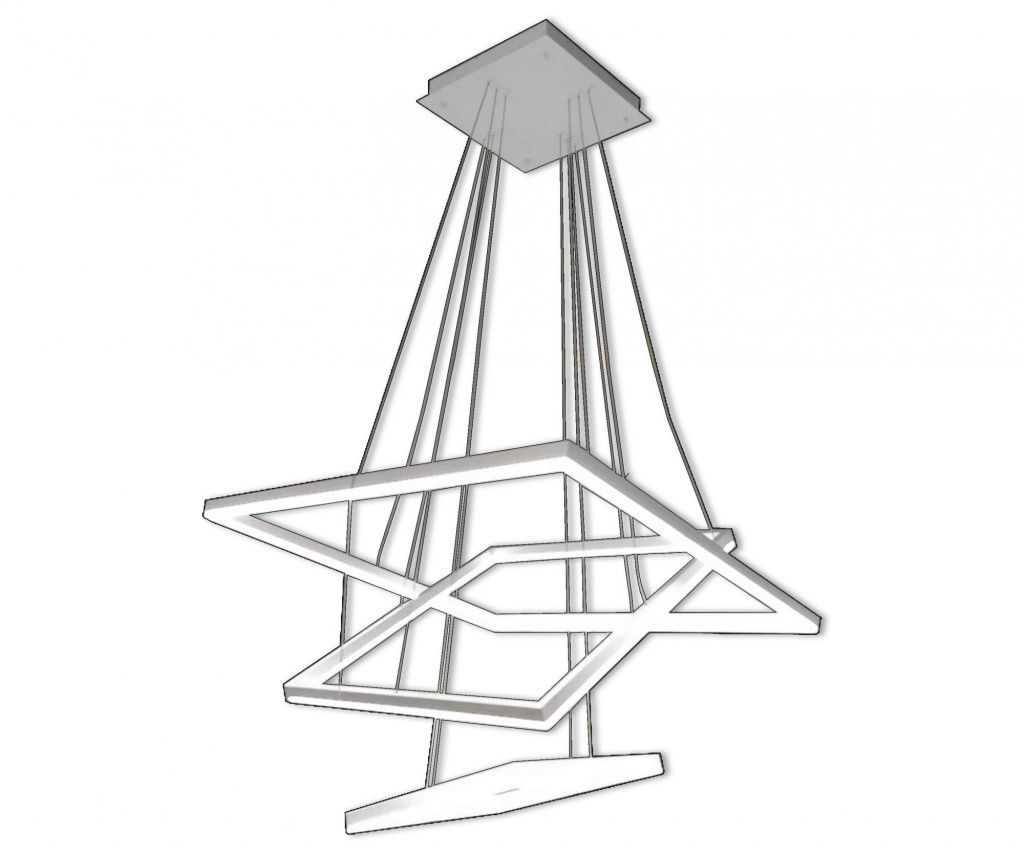 Подвесной светодиодный светильник Kink Light Альтис 08201,01(4000K)