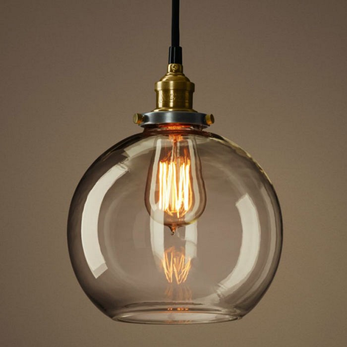 Светильник подвесной Imperiumloft Loft Clear Glass Sphere Cloche 40.189 191634-22