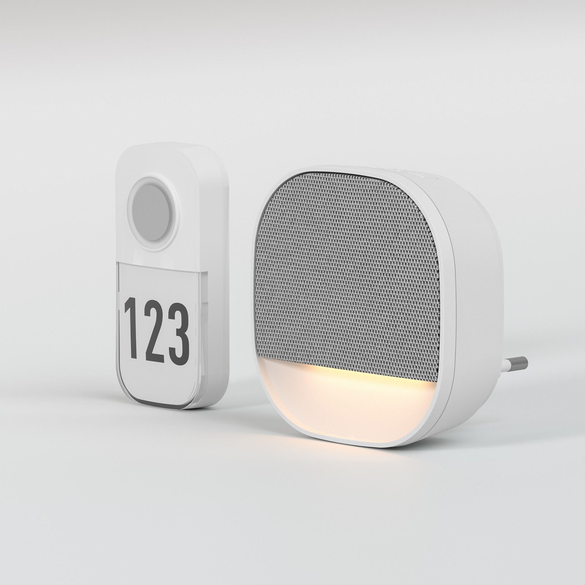 Звонок беспроводной IP20 Elektrostandard DBQ30M WL Белый a070643