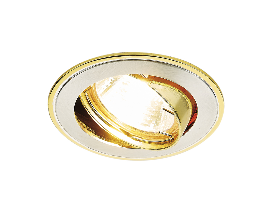 Светильник встраиваемый Ambrella light 104A SS/G