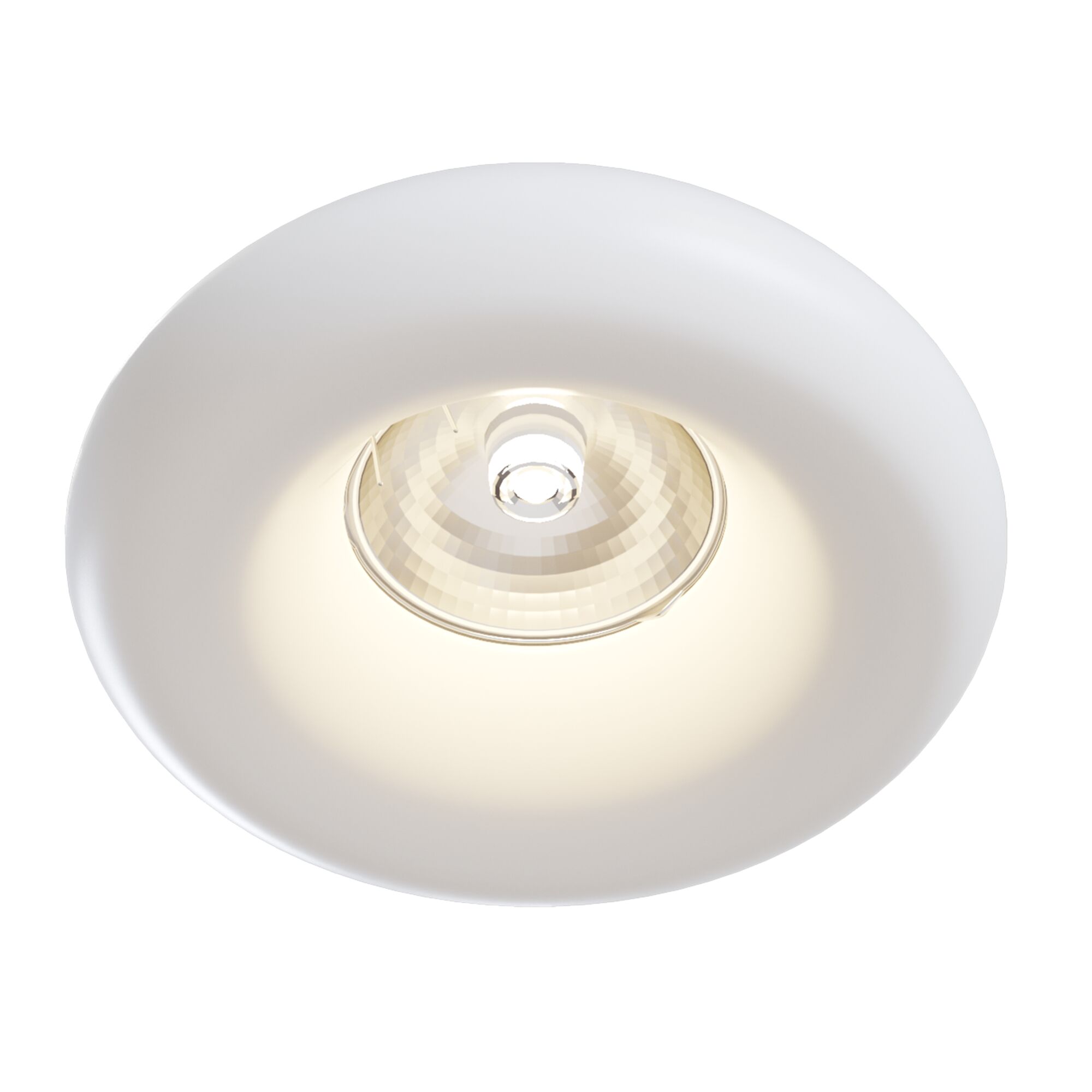 Светильник встраиваемый Maytoni Gyps Modern DL006-1-01-W