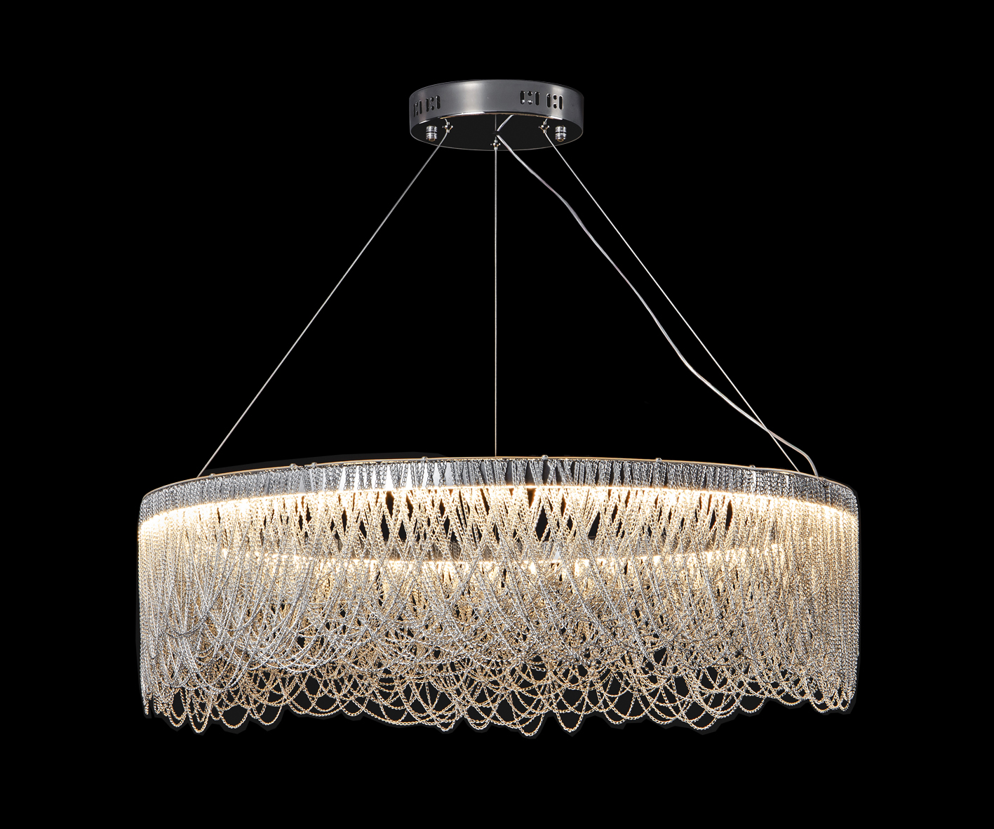 Люстра подвесная светодиодная Kink Light Рикси 07671-80,02