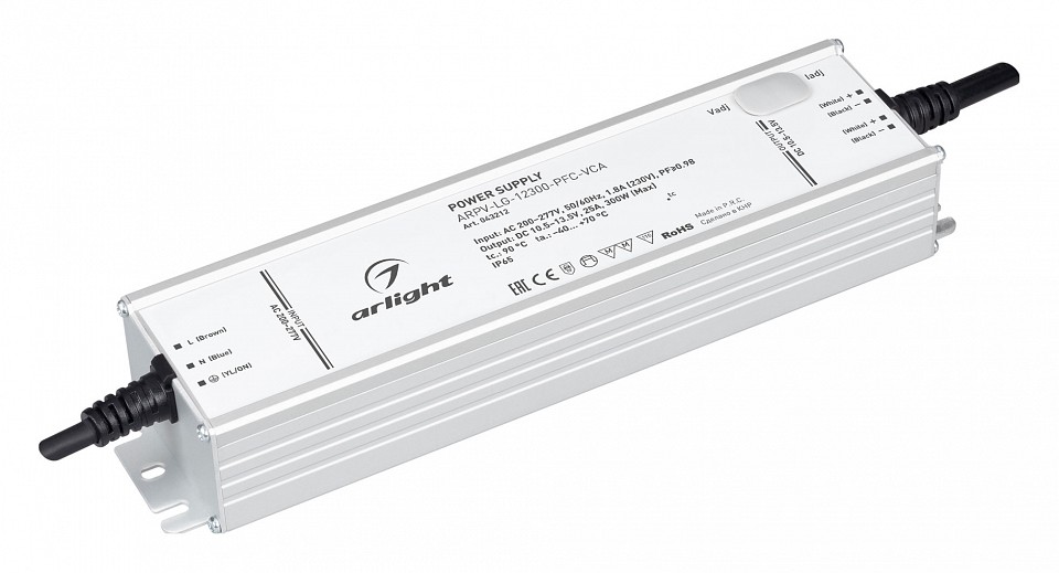 Блок питания 300Вт 10,5-13,5В IP65 Arlight ARPV-LG 043212