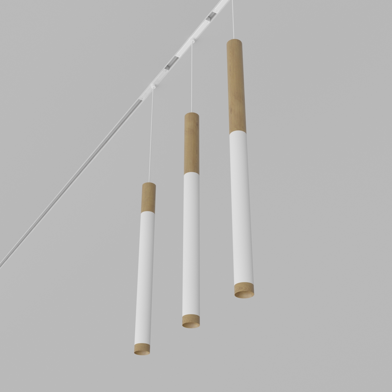 Трековый магнитный светильник светодиодный Ledron Sagi-T40-Wooden-300-White-4000K