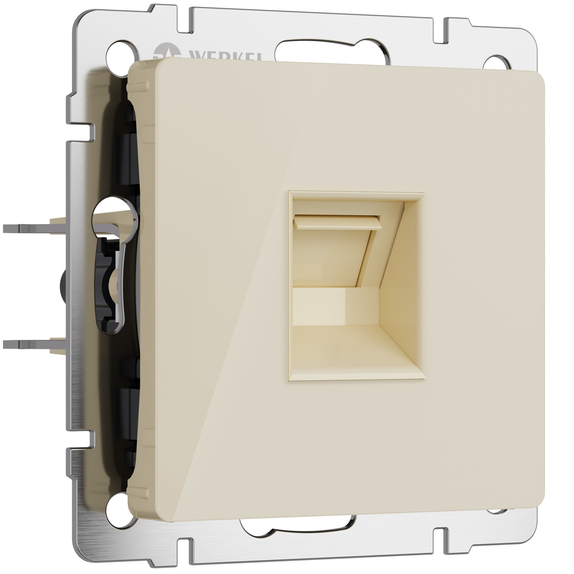 Розетка Ethernet RJ-45 Werkel айвори W1181043