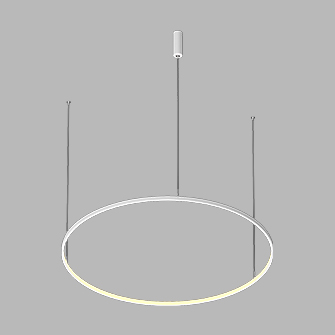 Люстра подвесная светодиодная Ledron LED-ROUND-R800-White