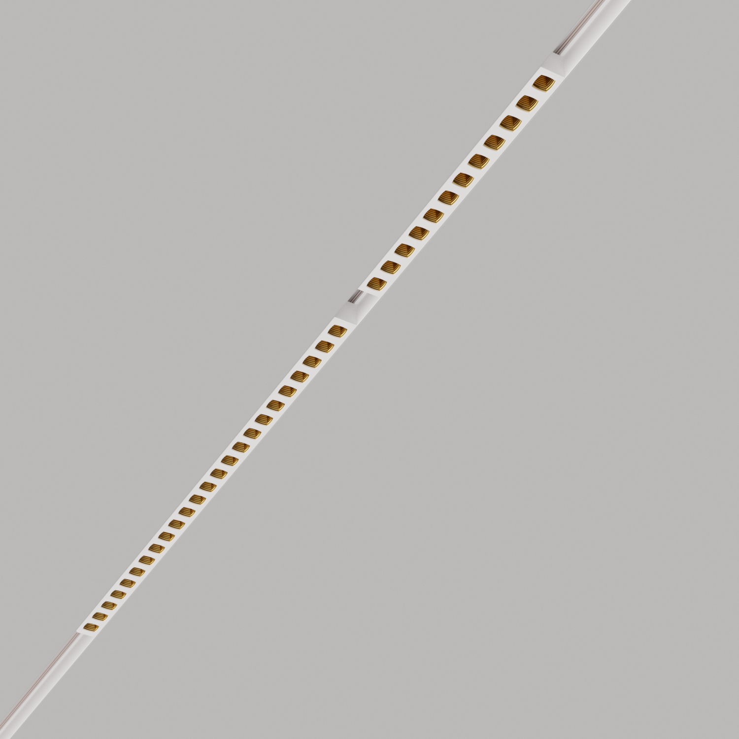Трековый магнитный светильник светодиодный Ledron Sagi-style-568-White-Gold-4000K