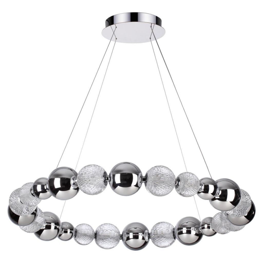 Люстра светодиодная подвесная Odeon Light CRYSTAL 5007/45L