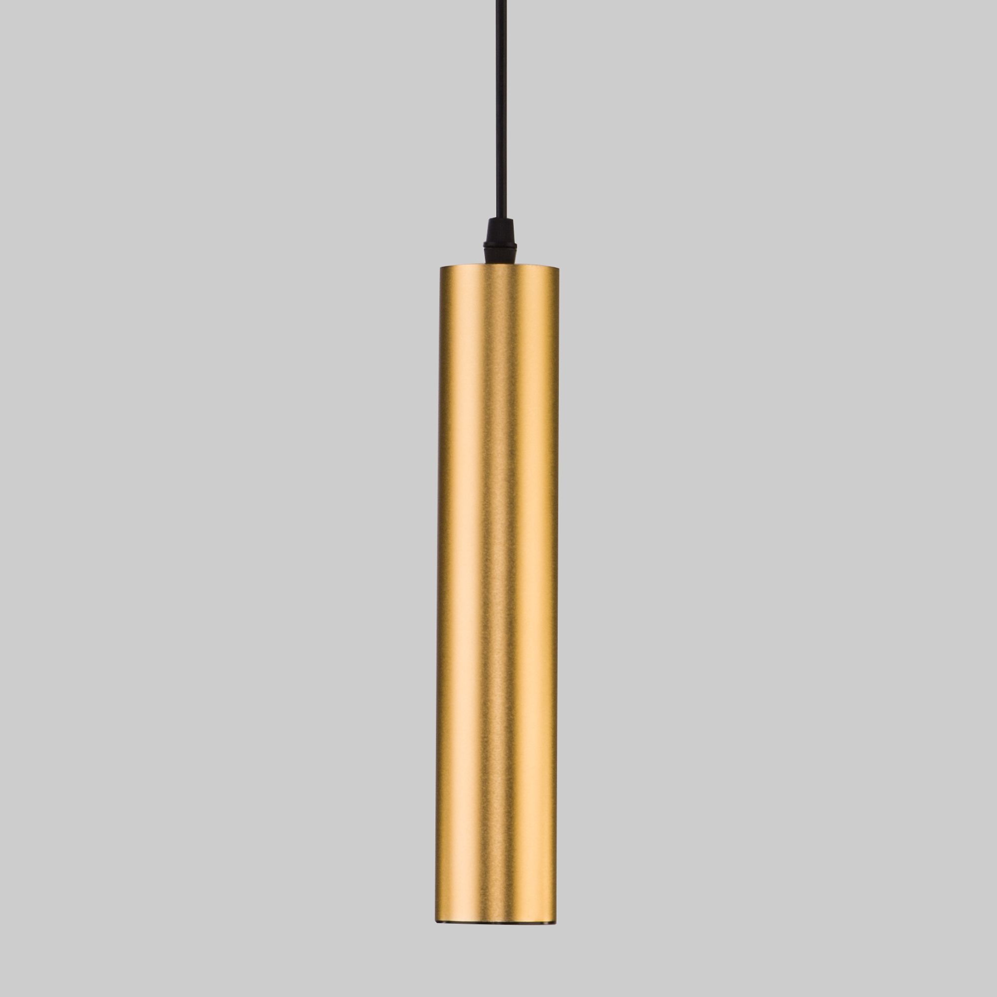 Светильник подвесной светодиодный Eurosvet Single 50161/1 LED золото