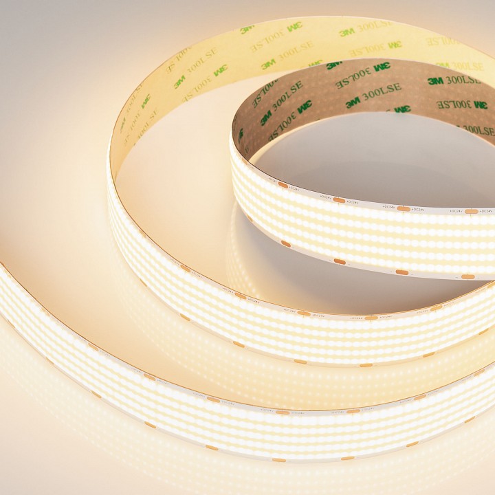 Светодиодная лента 40 Вт/м 3000К 21500Лм 220V IP20 Arlight COB-X1600 052223