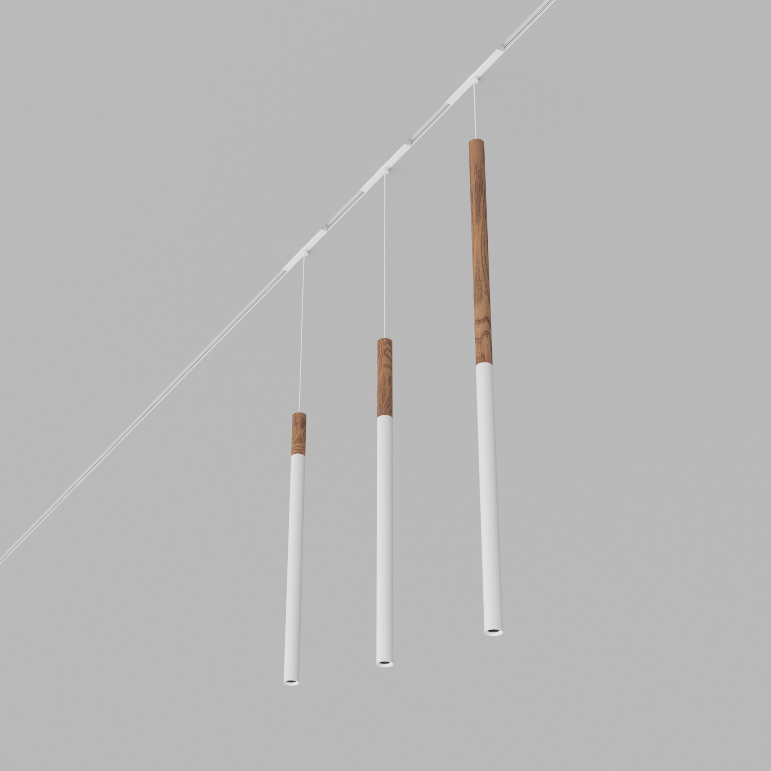Трековый магнитный светильник светодиодный Ledron Sagi-012-Wooden-500-White