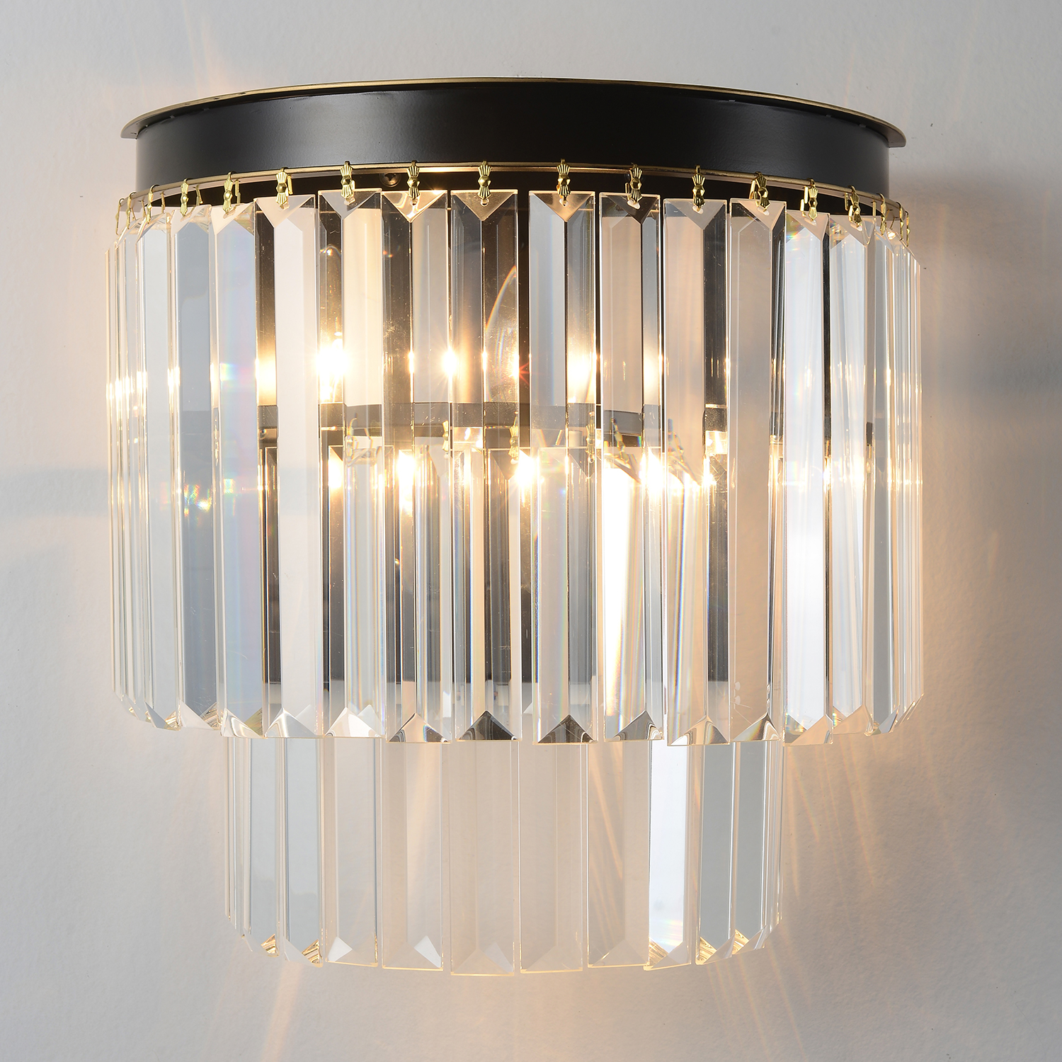 Светильник настенный Crystal Lux MAXIME AP2 BLACK