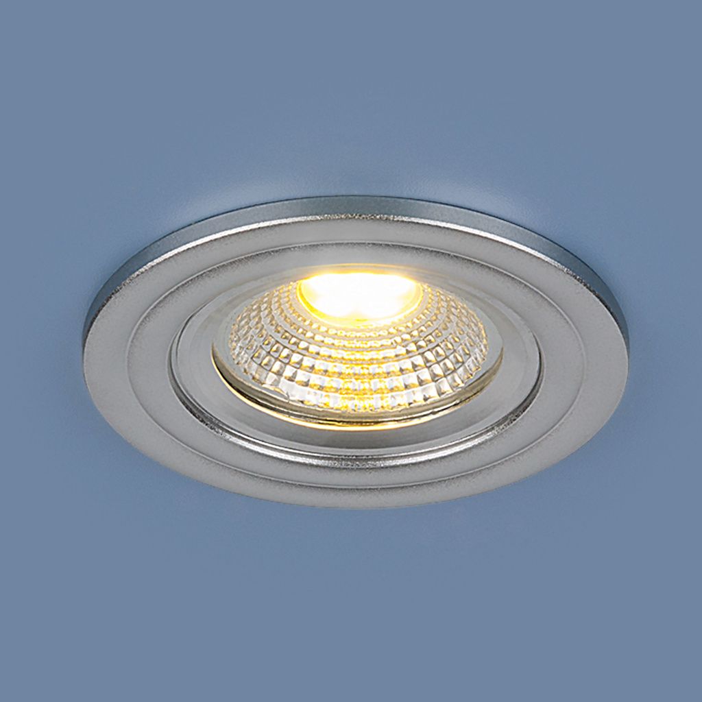 Встраиваемый светильник Elektrostandard 9902 LED 3W COB SL серебро a038458