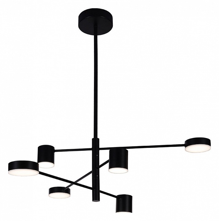 Люстра на штанге светодиодная Kink Light Мекли 07650-6D,19(4000K)