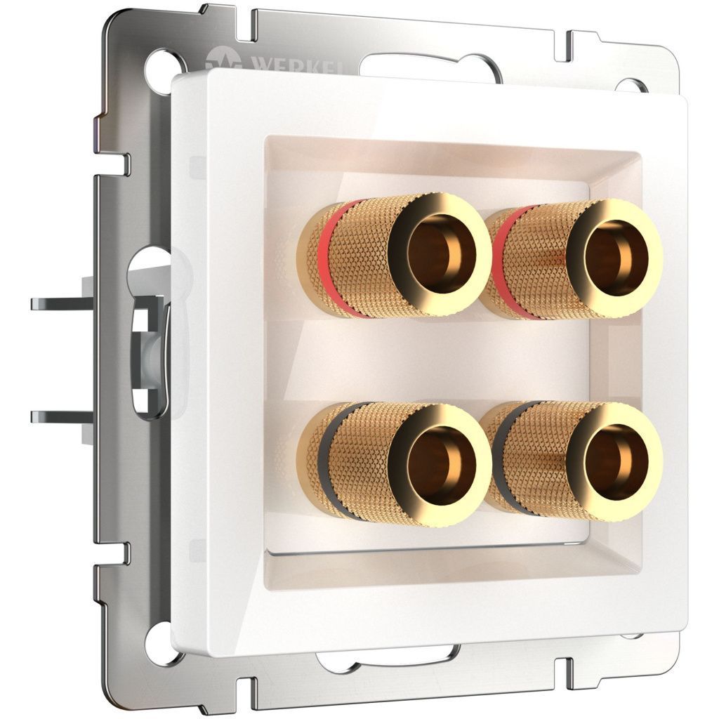 Акустическая розетка белая Werkel W1185001 4690389155536 a051140