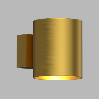 Уличный архитектурный светильник светодиодный Ledron COMO-Brushed-Gold