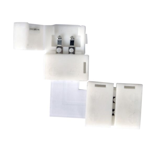 Угловой коннектор для одноцветной светодиодной ленты 3528, (10 шт.)  Elektrostandard LED 1L a035991