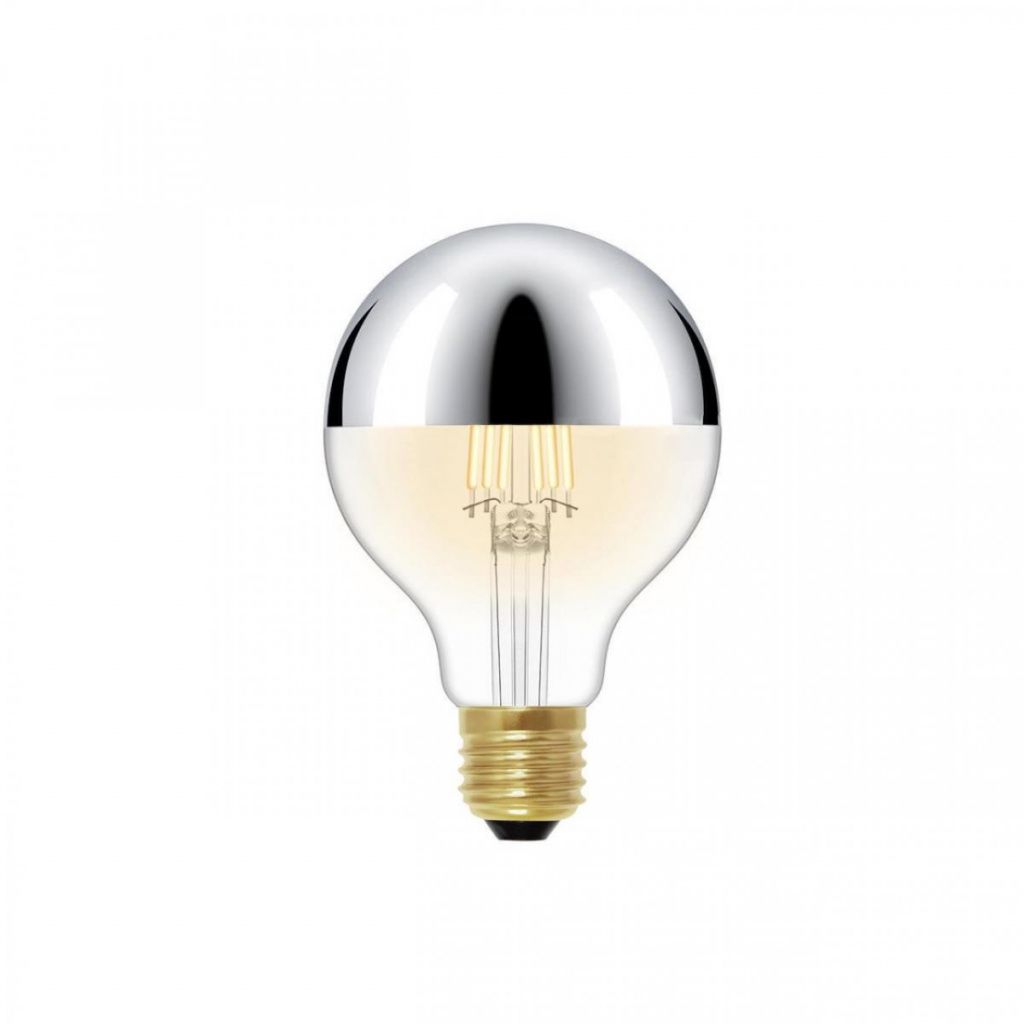 Ретро-лампа Loft IT Edison Bulb G80LED Chrome