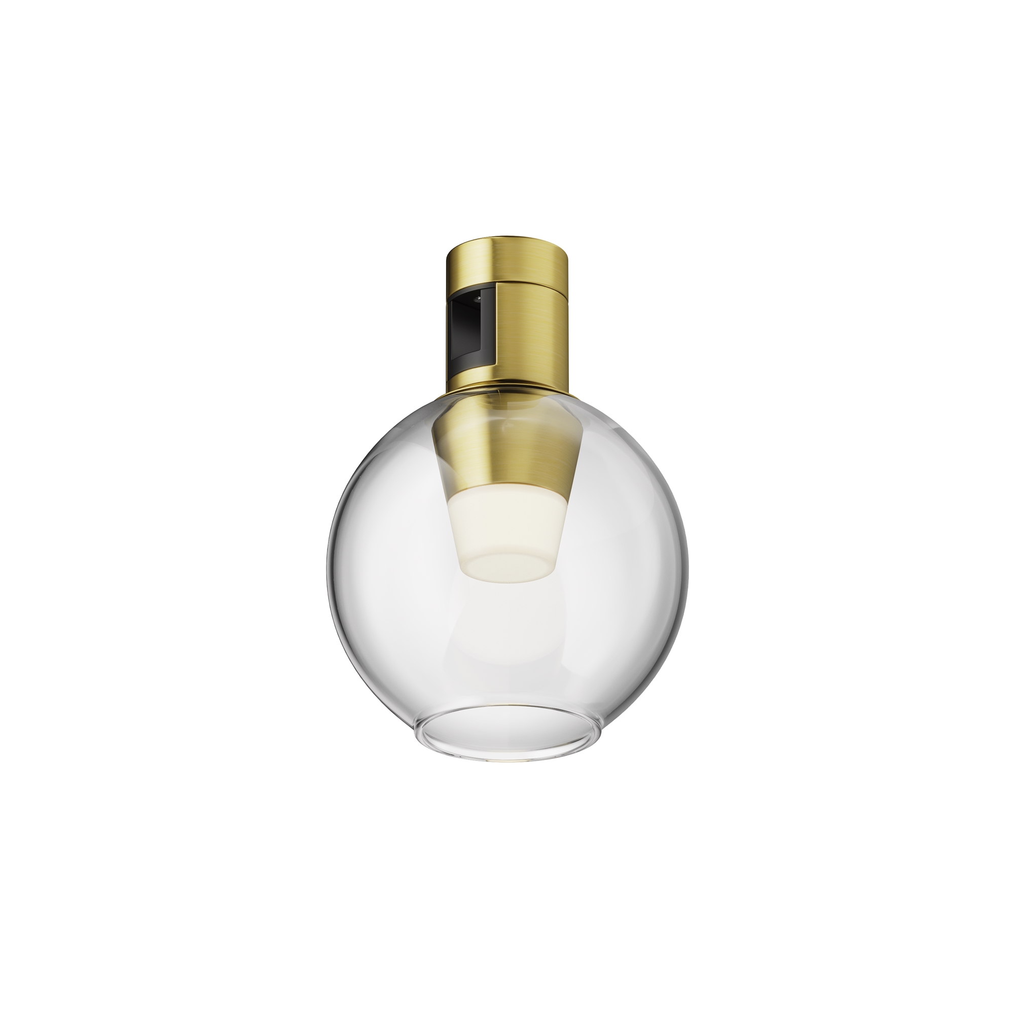 Трековый однофазный светодиодный светильник Maytoni Flarity Bubble TR148-1-3W4K-BS