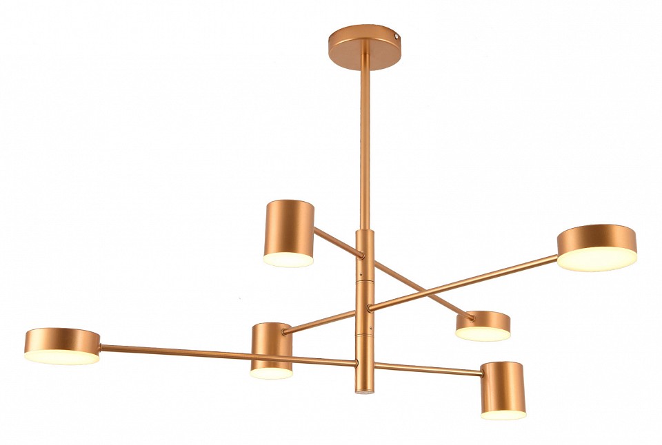 Люстра на штанге светодиодная Kink Light Мекли 07650-6.33_3000K