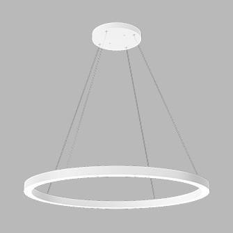 Люстра подвесная светодиодная Ledron RING-LINE-R800-White-4000K