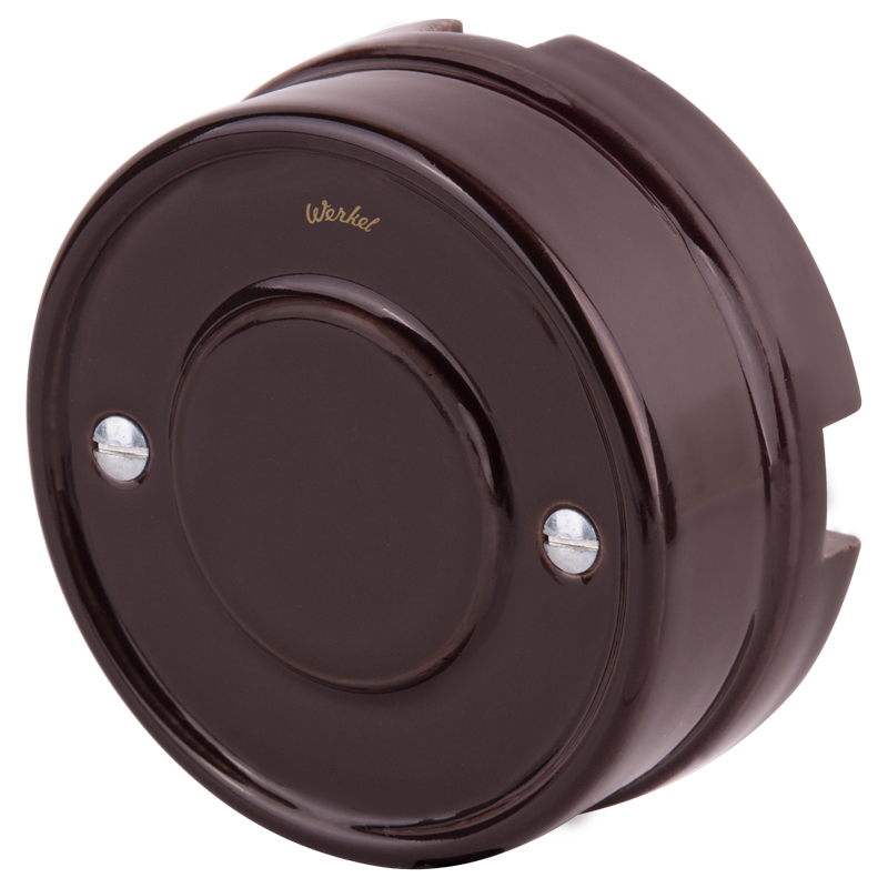 Распределительная коробка коричневая Ретро Werkel Ретро W6411214 4690389166860 a051059