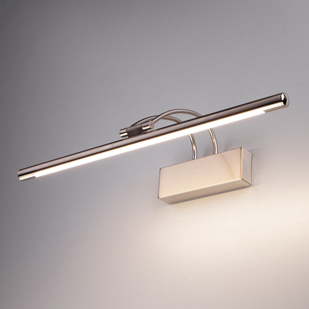 Настенный светильник Elektrostandard Simple LED MRL LED 10W 1011 никель a038392