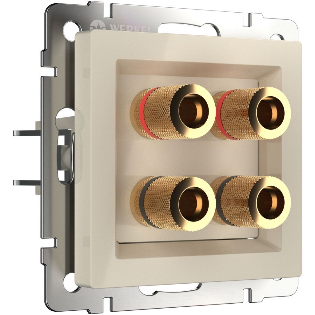 Акустическая розетка слоновая кость Werkel W1185003 4690389155826 a051468