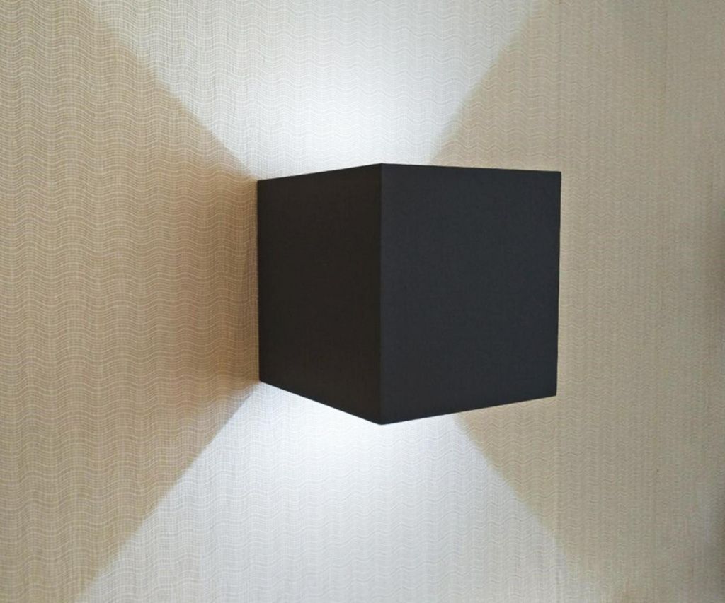 Уличный настенный светодиодный светильник Kink Light Куб 08585,19(4000K)