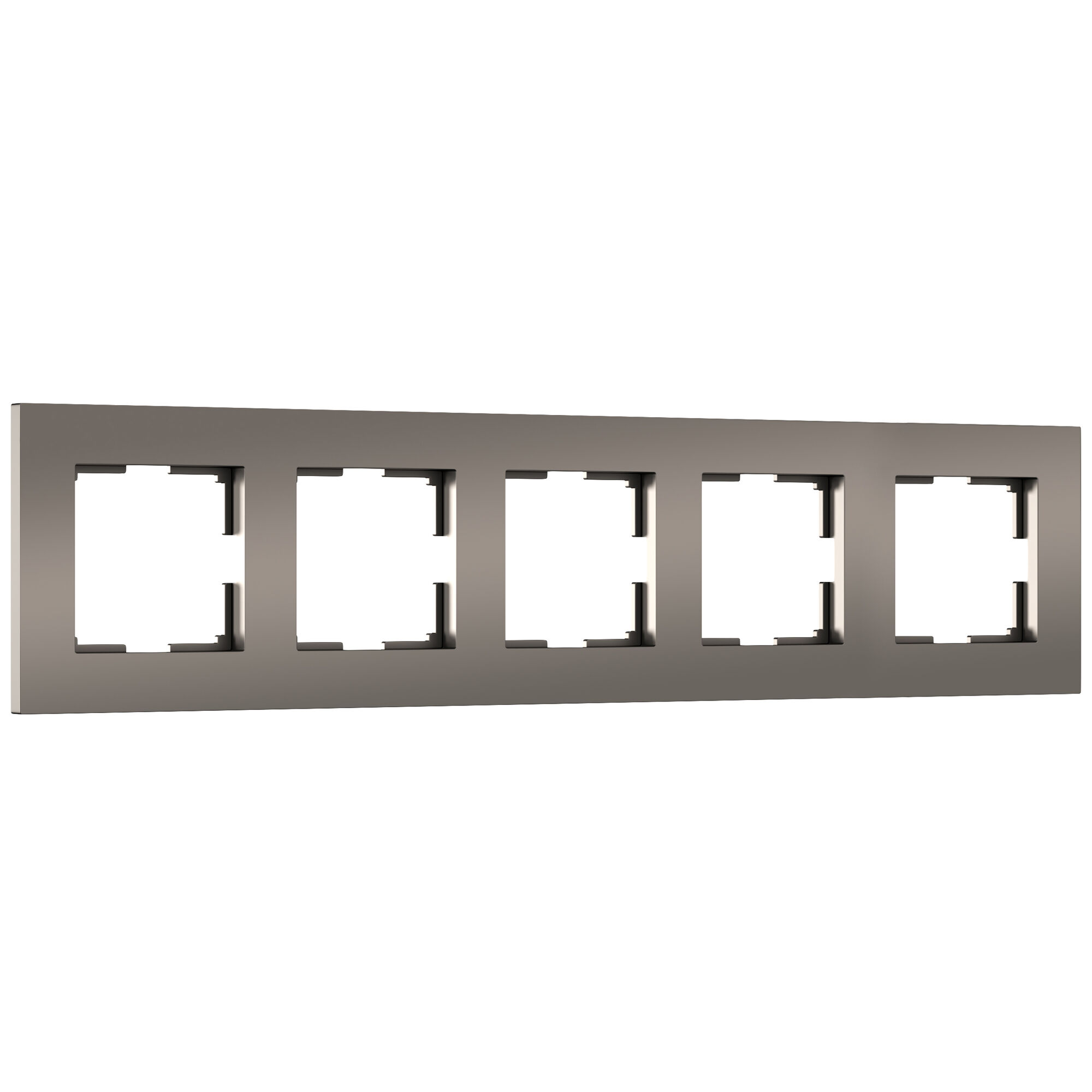 Рамка на 5 постов Werkel Slab бронза софт W0052963 a067788