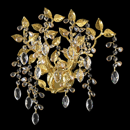 Светильник настенный Crystal Lux EDEN AP2 GOLD