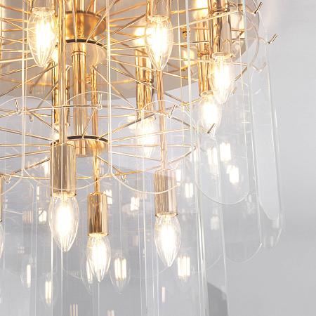 Люстра потолочная Eurosvet Claire 60170 золото Smart a070628 Люстра потолочная Eurosvet Claire 60170 золото Smart a070628