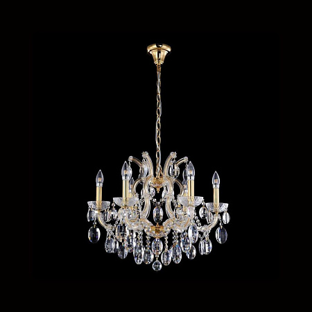 Хрустальная люстра Crystal Lux HOLLYWOOD SP6 GOLD Хрустальная люстра Crystal Lux HOLLYWOOD SP6 GOLD