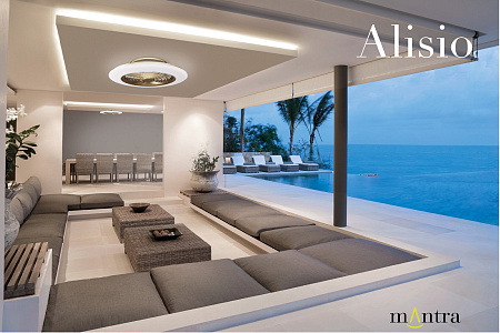 Люстра с вентилятором светодиодная Mantra ALISIO 6707 Люстра с вентилятором светодиодная Mantra ALISIO 6707