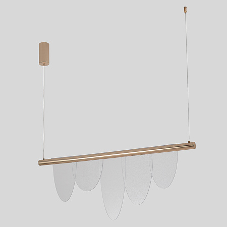 Светильник подвесной светодиодный Crystal Lux VALENTIN SP22W LED GOLD Светильник подвесной светодиодный Crystal Lux VALENTIN SP22W LED GOLD