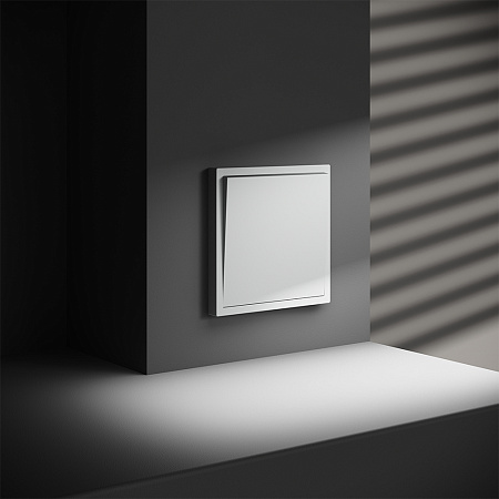 Перекрестный переключатель встраиваемый VOLTUM S70 одноклавишный (белый матовый) VLS010502 Перекрестный переключатель встраиваемый VOLTUM S70 одноклавишный (белый матовый) VLS010502