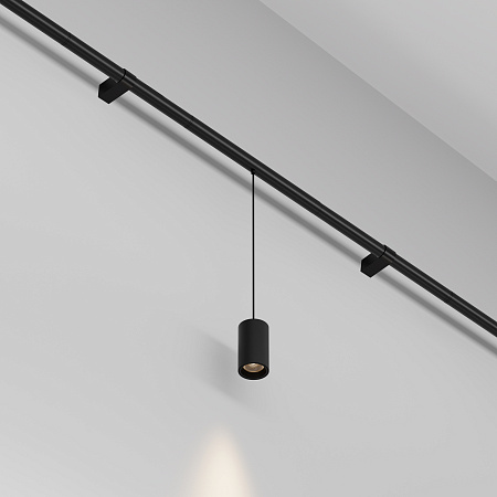 Трековый штанговый светодиодный светильник Maytoni Axity Focus LED C105PL-3W3-6K-B