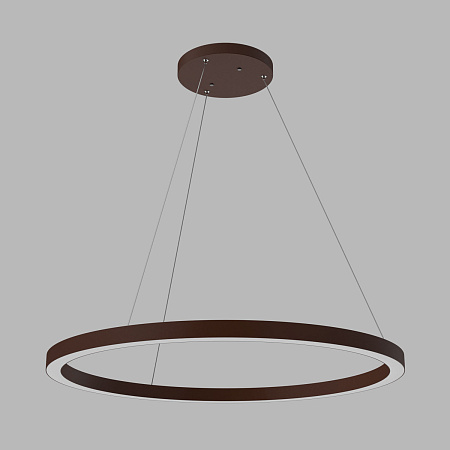 Люстра подвесная светодиодная Ledron RING-LINE-R800-Brown