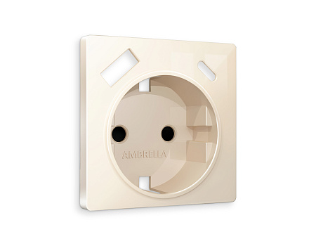 Лицевая панель для электрической розетки с заземлением со шторками 2USB A+C QUANT Ambrella Volt ALFA AP3100 Лицевая панель для электрической розетки с заземлением со шторками 2USB A+C QUANT Ambrella Volt ALFA AP3100